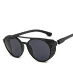 Retro Round Polarized Sunglasses Elegant Black Retro Design Sunglasses Round Frames Men New Fashion Summer UV 400 Protection Sunglasses Ladies Outdoor Driving Sun Glasses