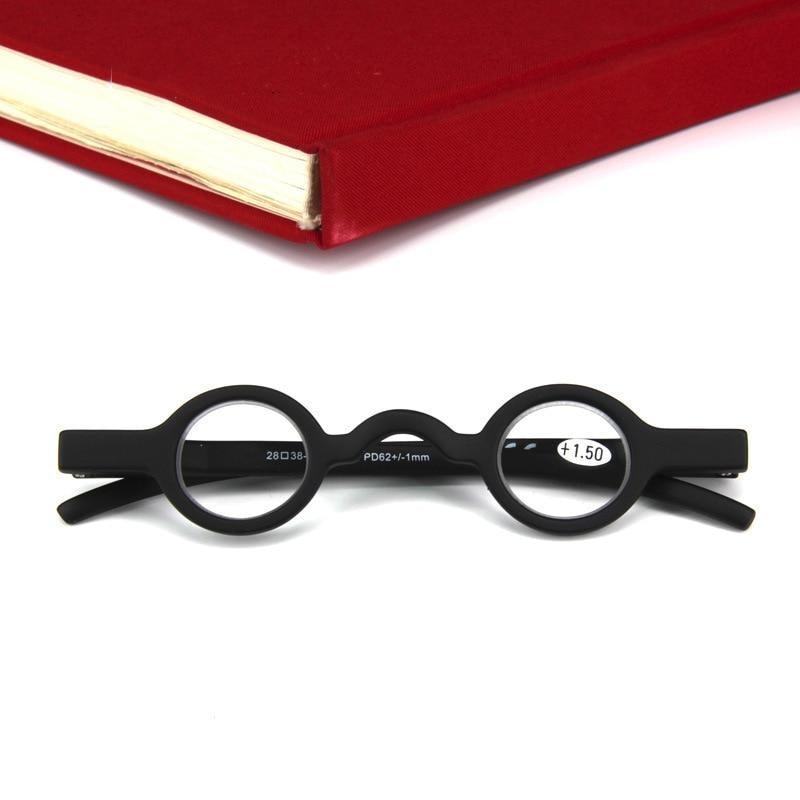 Retro Round Small Frame Reading Glasses Ultralight Clear Lens Presbyopic Glasses Eyewear Frame  Unisex For Small Round Retro Reading Glasses  For Mens And Womens Stevvex