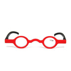 Retro Round Small Frame Reading Glasses Ultralight Clear Lens Presbyopic Glasses Eyewear Frame  Unisex For Small Round Retro Reading Glasses  For Mens And Womens Stevvex