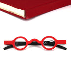 Retro Round Small Frame Reading Glasses Ultralight Clear Lens Presbyopic Glasses Eyewear Frame  Unisex For Small Round Retro Reading Glasses  For Mens And Womens Stevvex