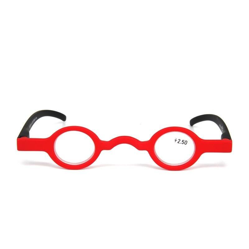 Retro Round Small Frame Reading Glasses Ultralight Clear Lens Presbyopic Glasses Eyewear Frame  Unisex For Small Round Retro Reading Glasses  For Mens And Womens Stevvex