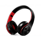 Retro Stereo Earphones Bluetooth Headphone Music Headset FM And Support SD Card With Mic And Volume Control, Wireless And Wired Headset Stevvex