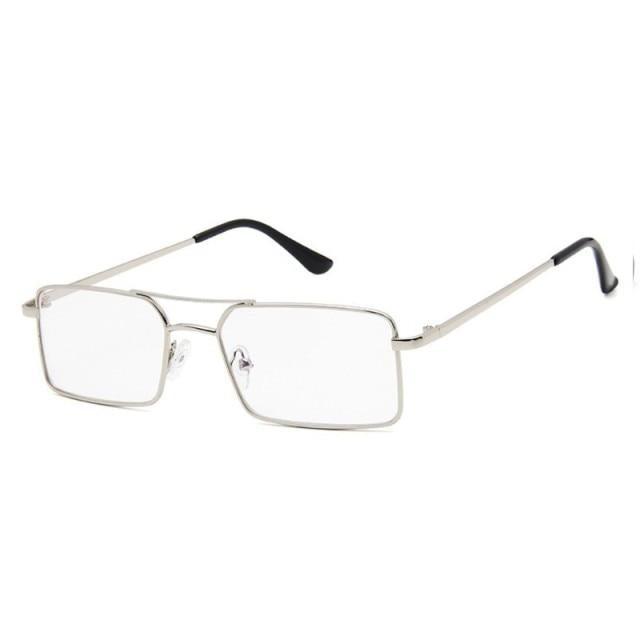 Retro Summer Rectangle Sunglasses For Women Glasses Style New Vintage Design Sun Glasses Metal Lightweight Frame Glasses For Women Stevvex