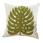 100% Cotton Embroidery Flower Pattern Pillow Cover Home Decoration Sofa Cushion Cover Housewarming Gift Pillow Case Decorative Embroidered Pillow Cover Handmade Cotton Cover For Throw Pillows Beautiful Modern Floral Patterns 45x45cm Stevvex