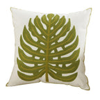100% Cotton Embroidery Flower Pattern Pillow Cover Home Decoration Sofa Cushion Cover Housewarming Gift Pillow Case Decorative Embroidered Pillow Cover Handmade Cotton Cover For Throw Pillows Beautiful Modern Floral Patterns 45x45cm Stevvex