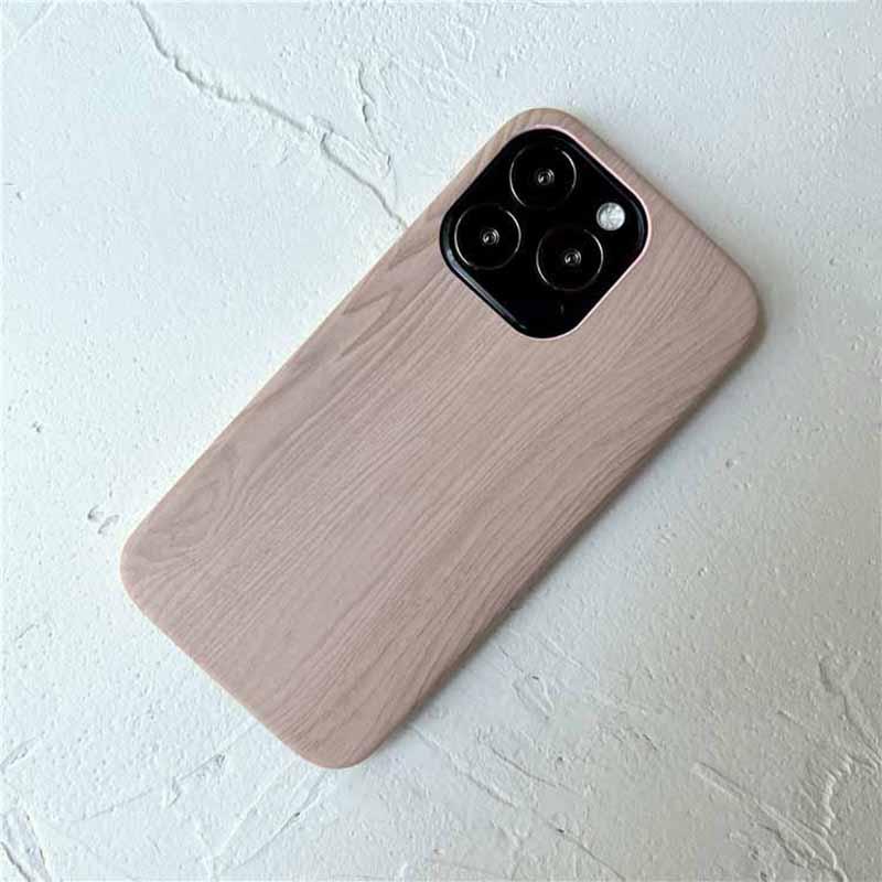 Retro Ultra Thin Wooden Texture Phone Cases For iPhone 14 13 12 11 Pro Max XS MAX XR XS X 7 8 Plus anti-skid Soft Cover Vintage Wooden Unique Classy & Fully Protective Phone Case Stevvex