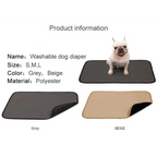 Reuseable Dog Pee Pads Dog Diapers Puppy Waterproof Mat For Pets - Washable Training Pads for Dogs Cats Rabbit Stevvex