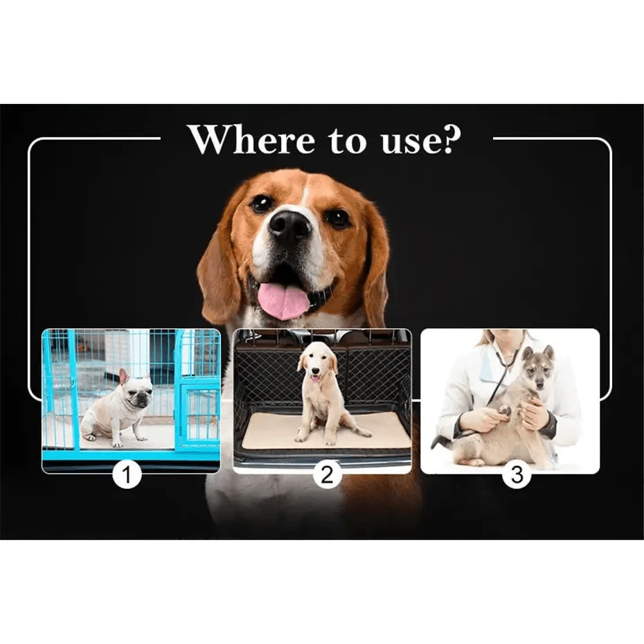 Reuseable Dog Pee Pads Dog Diapers Puppy Waterproof Mat For Pets - Washable Training Pads for Dogs Cats Rabbit Stevvex