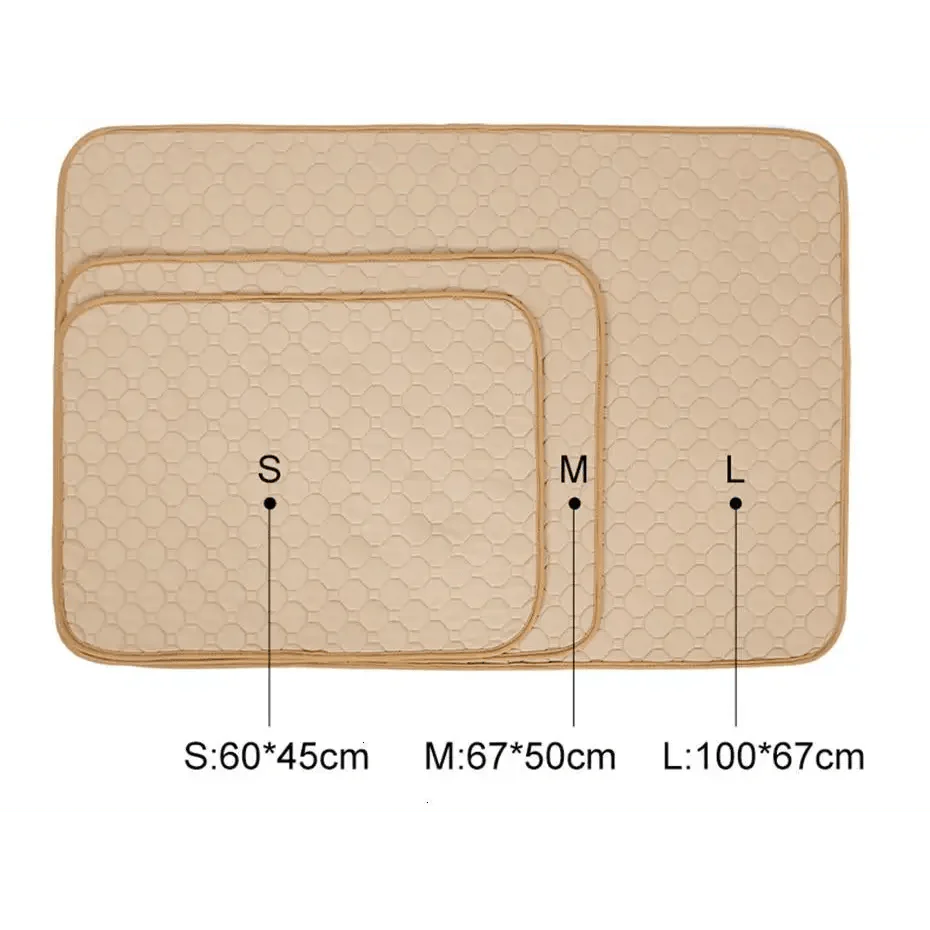 Reuseable Dog Pee Pads Dog Diapers Puppy Waterproof Mat For Pets - Washable Training Pads for Dogs Cats Rabbit Stevvex