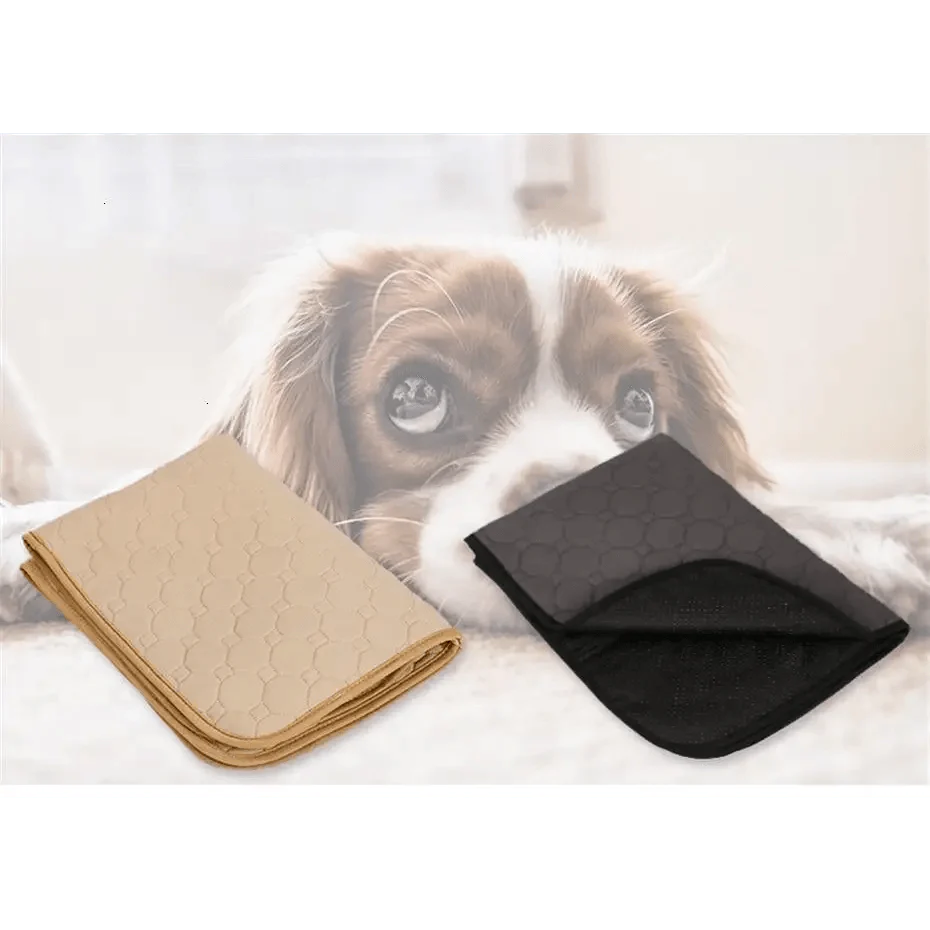 Reuseable Dog Pee Pads Dog Diapers Puppy Waterproof Mat For Pets - Washable Training Pads for Dogs Cats Rabbit Stevvex