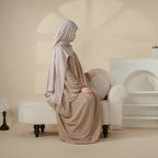 Reversible Abaya Made With Crepe Fabric (MA035) Mariam's Collection