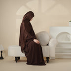 Reversible Abaya Made With Crepe Fabric (MA035) Mariam's Collection