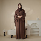 Reversible Abaya Made With Crepe Fabric (MA035) Mariam's Collection