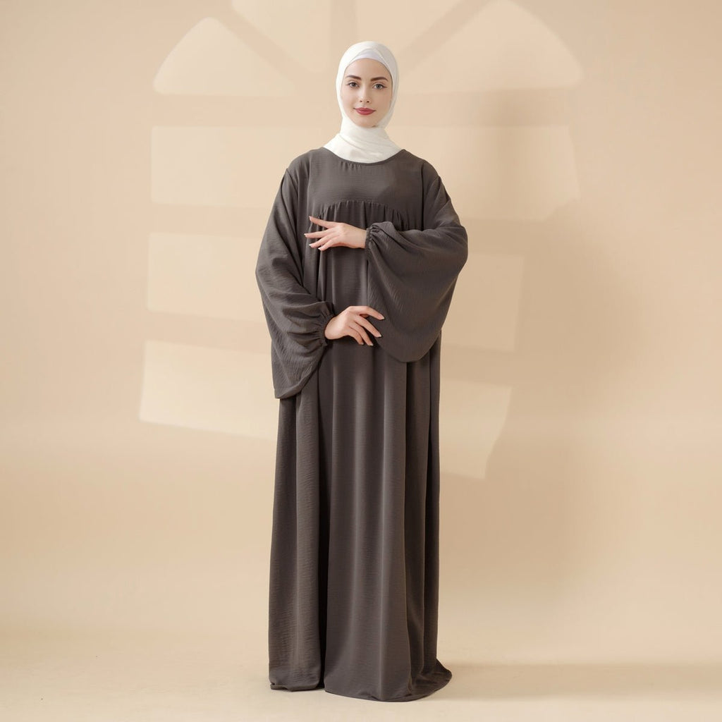 Reversible Abaya Made With Crepe Fabric (MA035) Mariam's Collection