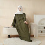 Reversible Abaya Made With Crepe Fabric (MA035) Mariam's Collection