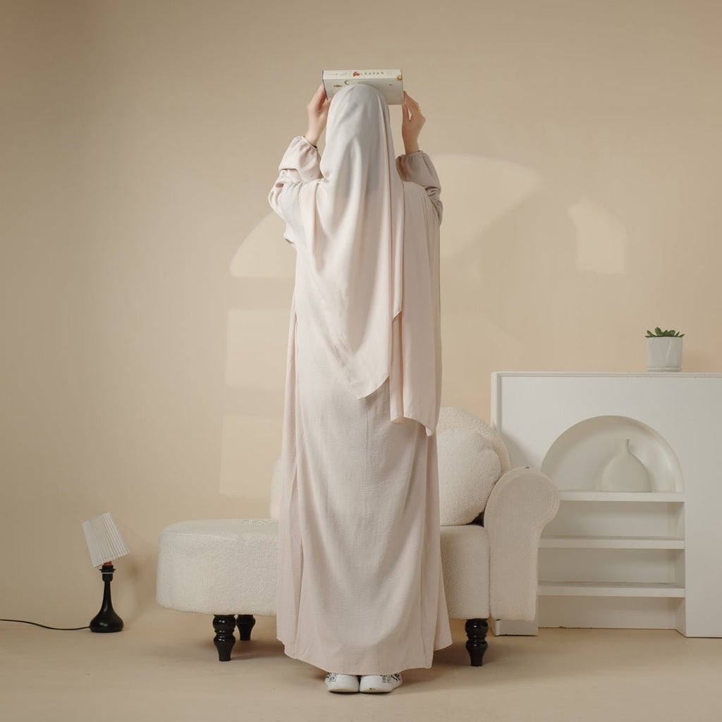 Reversible Abaya Made With Crepe Fabric (MA035) Mariam's Collection