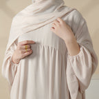 Reversible Abaya Made With Crepe Fabric (MA035) Mariam's Collection