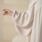 Reversible Abaya Made With Crepe Fabric (MA035) Mariam's Collection