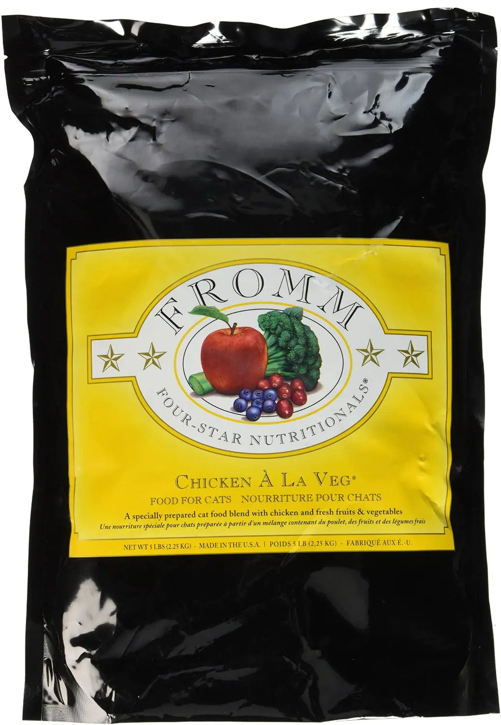 Fromm Four-Star Chicken a La Veg Dry Cat Food 5-Pound Bag Lootquake LLC