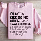 Rie Or Die Chick Sweatshirt