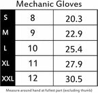 Men’s Heavy Duty Work Gloves Utility Mechanic Touchscreen - Safety Gloves - SJB-DIAMOND ELITES