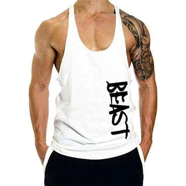 Beast Print Fitness Muscle Shirt Pi-Mart