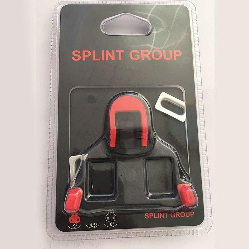 Road Bike Cycling Shoe Pedal Cleats Bicycle Accessories Road Bike Cleats For Cleats- Indoor Outdoor Spin Cycling Pedals Cleat & Bicycle Clips Set Stevvex