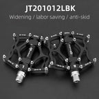 Road Bike Pedals Aluminum Alloy Anti-slip Bicycle Pedals Hollow-Carved Design Pedals Bicycle Accessories Mountain Bike Pedals Flat Bicycle Pedals Platform Cycling Sealed Bearing Aluminum Pedals For Mountain Bike Stevvex