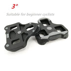 Road Pedal Cycling Shoes Cleats Self Locking Pedal Anti-Slip Cleat Compatible Look Road Bike Cycling Accessories Road Bike Cleats For Speed Cleats Indoor Outdoor Spin Cycling Pedals Cleat And Bicycle Clips Set Stevvex