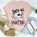 Rock On Spooky Babe Tee