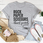 Rock Paper Scissors Tee Peachy Sunday