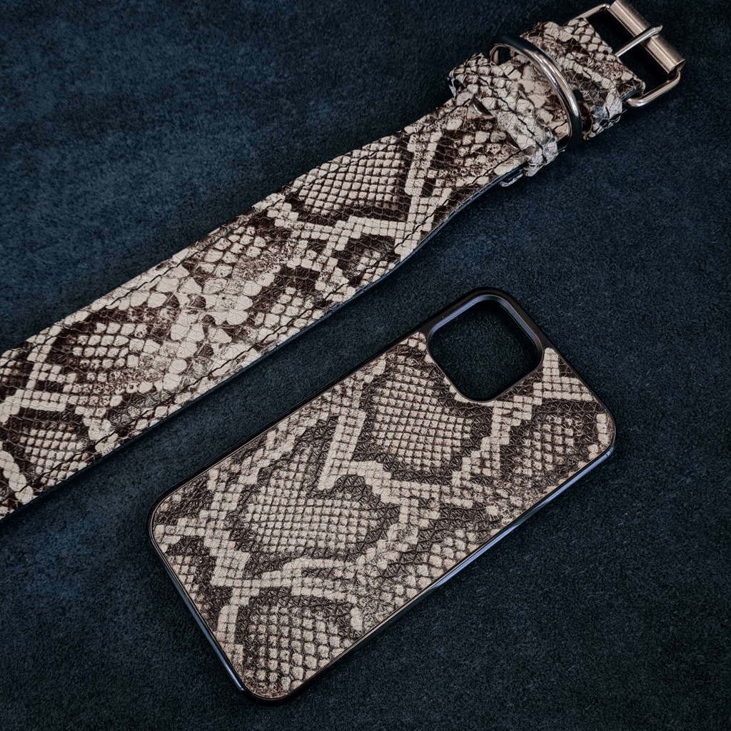 Bestia "Rock Python"  Leather Phone Case - SJB-DIAMOND ELITES