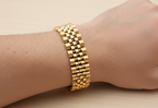 Men's Stainless Steel Presidential Jubilee Style Bracelet Jewelry And Perfumes