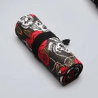 Roll Up Canvas Wrap Pencil Bag For Students Stylish Stationary Storage Pouch Unique Pencil Case For School Stevvex