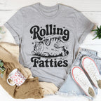 Rolling Fatties Tee Peachy Sunday