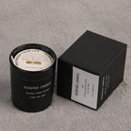 Romantic black Scented Candles Sandalwood Candle Highly Scented Candles For Home Many Hour Burn Fall Candles All Natural Soy C Scented Gifts Candles Candle Jars With Lid Candle Jar Soy Candles Birthday Candle Stevvex