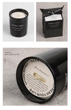 Romantic black Scented Candles Sandalwood Candle Highly Scented Candles For Home Many Hour Burn Fall Candles All Natural Soy C Scented Gifts Candles Candle Jars With Lid Candle Jar Soy Candles Birthday Candle Stevvex