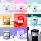 Romantic Handmade Scented Candle Candles for Home Scented Candle Fall Candles  Wick Candle Soy Candles Essential Oil Candles Plant Essential Oil Small Jar Aromatherapy Candle Travel Candles Natural Soy Wax Home Decor Stevvex