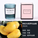 Romantic Handmade Scented Candle Candles for Home Scented Candle Fall Candles  Wick Candle Soy Candles Essential Oil Candles Plant Essential Oil Small Jar Aromatherapy Candle Travel Candles Natural Soy Wax Home Decor Stevvex