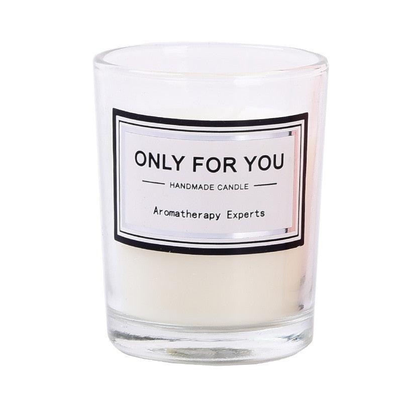 Romantic Handmade Scented Candle Candles for Home Scented Candle Fall Candles  Wick Candle Soy Candles Essential Oil Candles Plant Essential Oil Small Jar Aromatherapy Candle Travel Candles Natural Soy Wax Home Decor Stevvex