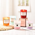 Romantic Handmade Scented Candle Candles for Home Scented Candle Fall Candles  Wick Candle Soy Candles Essential Oil Candles Plant Essential Oil Small Jar Aromatherapy Candle Travel Candles Natural Soy Wax Home Decor Stevvex