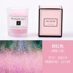 Romantic Handmade Scented Candle Candles for Home Scented Candle Fall Candles  Wick Candle Soy Candles Essential Oil Candles Plant Essential Oil Small Jar Aromatherapy Candle Travel Candles Natural Soy Wax Home Decor Stevvex