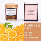 Romantic Handmade Scented Candle Candles for Home Scented Candle Fall Candles  Wick Candle Soy Candles Essential Oil Candles Plant Essential Oil Small Jar Aromatherapy Candle Travel Candles Natural Soy Wax Home Decor Stevvex