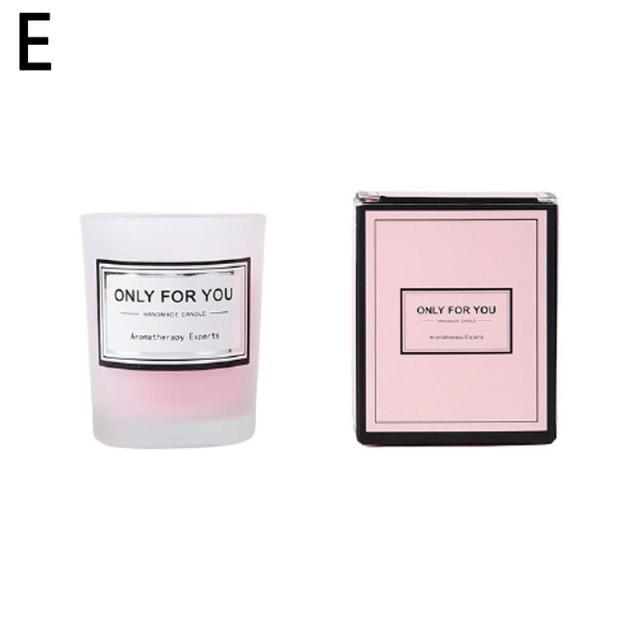 Romantic Scented Candle Scented Aromatherapy Candles for Home Hand Poured And Long Lasting Jar Soy Candles Soy Wax Candles With Fragrance Essential Oil For Relaxation Gifts For Women Small Jar Candle Natural Soy Wax Candles Creative Candle Gift Stevvex