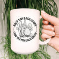 Root For Each Other Ceramic Mug 15 oz Peachy Sunday