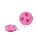 Rose Flower Shape 3D Silicone Mold Soap Making 3D Silicone Chocolate Cake Soft Candy Mold Baking Sugar Craft Decoration Rose Molds 3D Flower Fondant Silicone Molds Bloom Rose Shaped Mold Rose Flower Baking Mold Stevvex