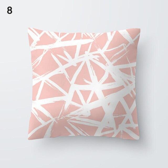 Rose Gold Beautiful Pillow Cover Cushion Home Decorative Colorful Print Cozy Pillow Cases Pineapple Pink Cushion Cover Stevvex