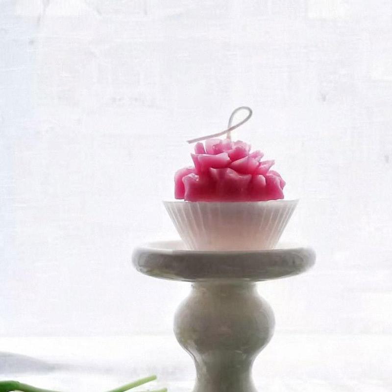 Rose Silicone Cake Mold 3D Flower Fondant Mold Cupcake Jelly Candy Chocolate Decoration Baking Tool Moulds Flower Bloom Rose Shape Silicone Fondant Soap Stevvex