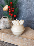 Round Bell Christmas Candle - Festive Holiday Decor for Your Home Lootquake LLC