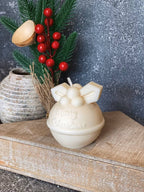 Round Bell Christmas Candle - Festive Holiday Decor for Your Home Lootquake LLC